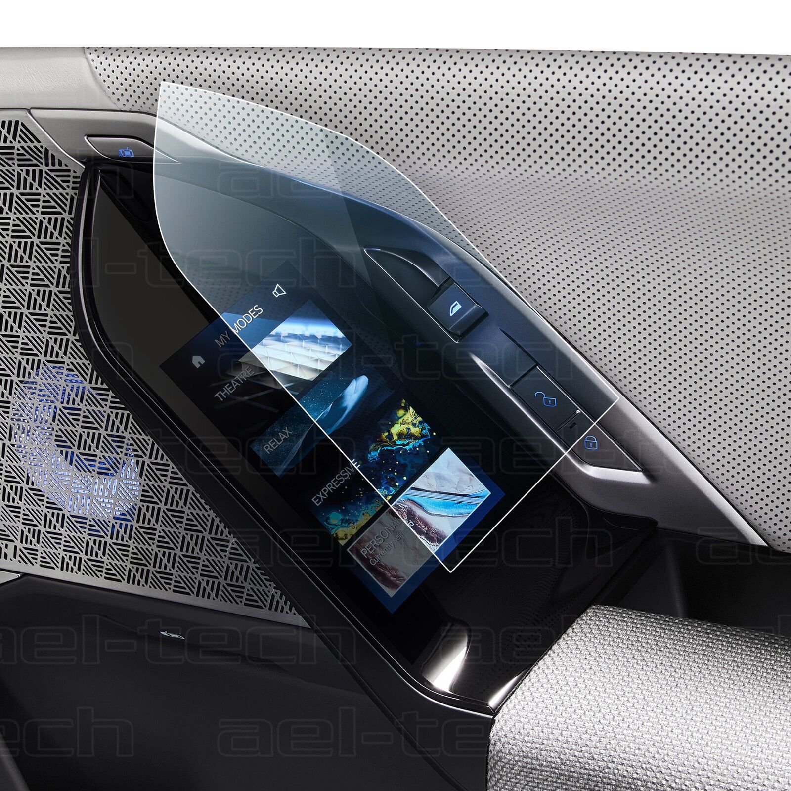 BMW i7 5,5 inç Arka Kapı Kolu Ekranları Uyumlu Nano Ekran Koruyucu 2li Set 2023 2025