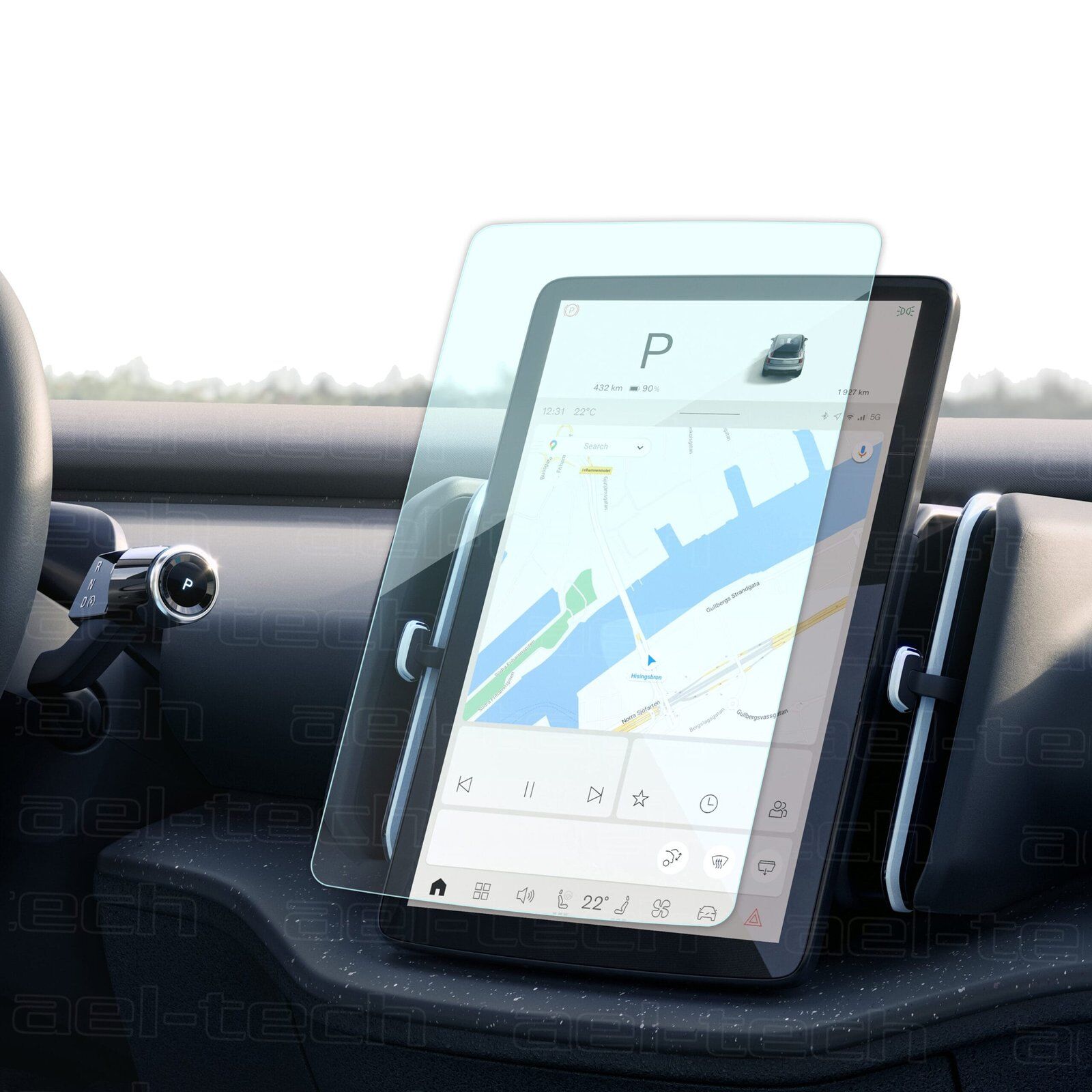 Volvo EX30 Navigasyon Uyumlu Nano Ekran Koruyucu 2025